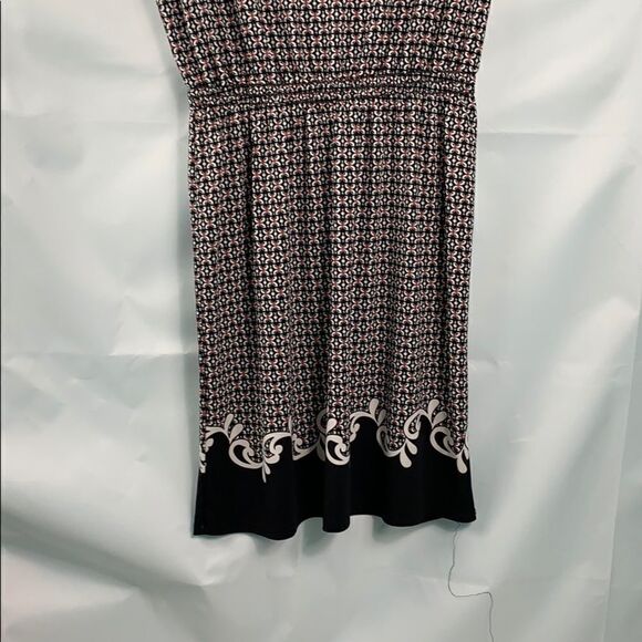 Studio M black/white/red dress - Picture 3 of 7